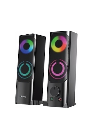 Mikado Md-s102 Siyah 2x3w Kablolu Ses Sistemi