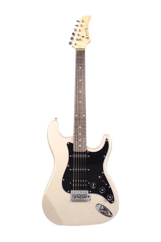 Angel Aeg111-gry Gri Elektro Gitar Strat Kasa Modern Metalik Gr