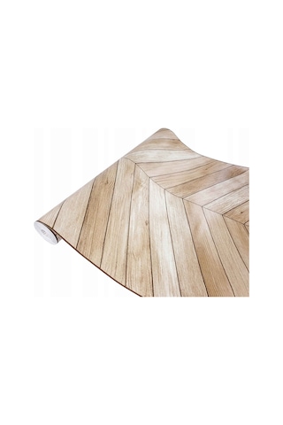 D-c-fix 276-8200 Kahverengi Zigzag Ahşap Desen Yapışkanlı Folyo 67 Cm X 2 Mt 45 X 100cm