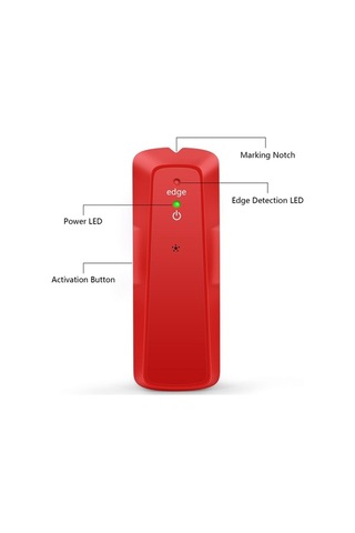 Trendooze Homyl 3/4 Kırmızı Çıtçıt Dedektörü - Sensör Duvar Bulucu