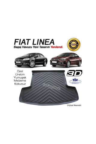 Fiat Linea Bagaj Havuzu Paspası A+Kalın Malzeme