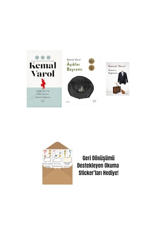Aşklar, Hevesler, Ayrılıklar Üçlemesi Ciltli + Âşıklar Bayramı + Babamın Bağlaması + Okuma Sticker'ları