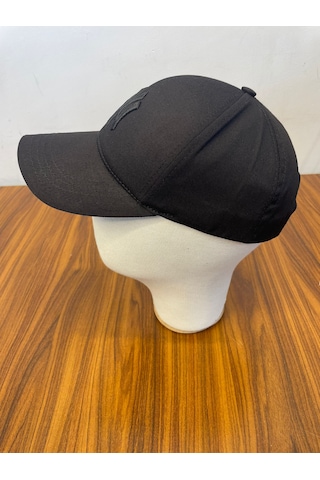Hamze Ny New York Nakış Pamuk Unisex Beyzbol Cap Şapka Siyah - Siyah