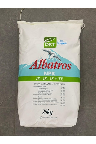 Doktor Tarsa Albatros 18 18 18 Npk Damlama Gübresi 25 Kilogram