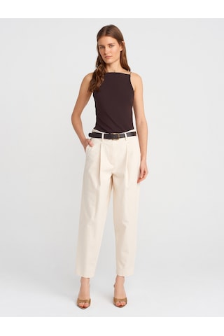 Dilvin 21020 Halter Yaka Top-koyu Kahve Koyu Kahve