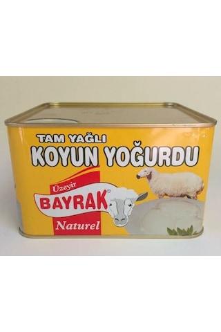 Üzeyir Bayrak Tam Yağlı Koyun Yoğurdu 2 KG