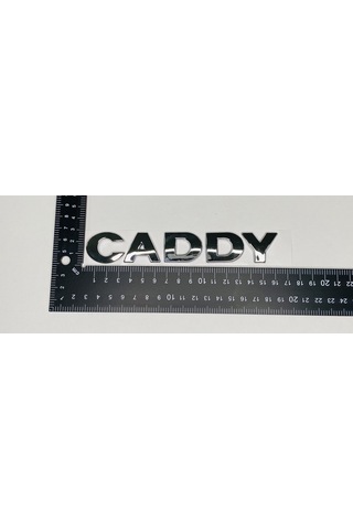Vw Caddy 2004 - 2010 Tdi Arka Bagaj Yazısı Tek Kırmızı Set