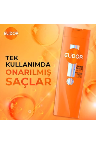 Elidor Anında Onarıcı Bakım Şampuanı 3 x 400 ML