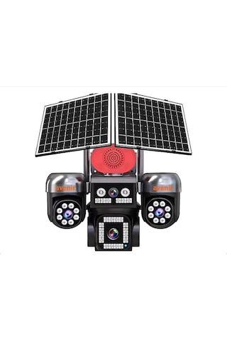Av-s446 12mp 4 Kameralı Ptz 4g Sim Kartlı Solar Kamera
