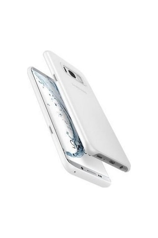 Spigen Galaxy Uyumlu S8 Kılıf Airskin Soft Clear