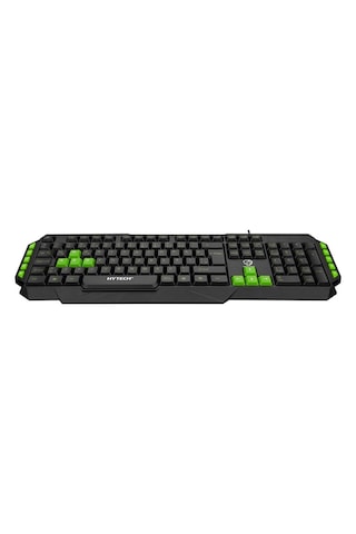 Hytech HYK46 Gamy Yeşil Tuşlu Kablolu Q Oyuncu Klavyesi