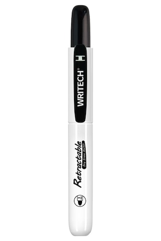 Wrıtech W-0005wb Basmalı Jumbo Tahta Kalemi Siyah - 12'li Kutu