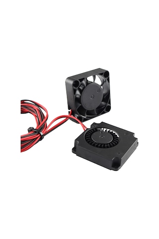 Yaozixa 24v Dc 4010 Modeli Ender 3/pro/x Uyumlu Ekstruder Isı Ucu + Turbo Fan Seti Plastik, Yağlı Yatak