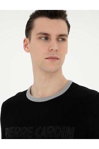 Pierre Cardin Erkek Siyah Kazak /triko 50288086-vr046 Siyah