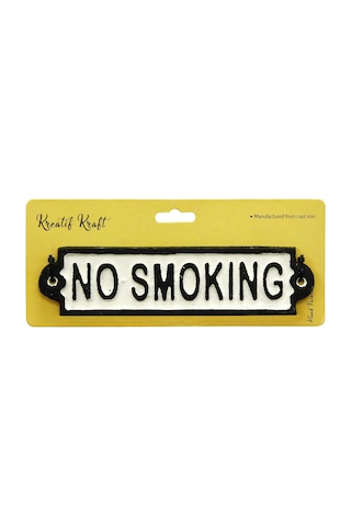 Kreatif Kraft 83515 'no Smokıng' Cast Sign, / Sku: Smg8690010197399