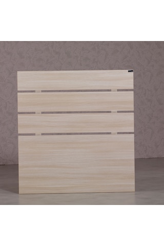 Pasifichome Huga Tek Kişilik Yatak Başlık Meşe 120Lk / 120Lk Baza Başlık