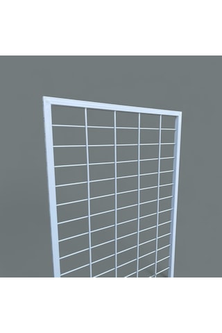 60x150 Cm Ayaklı Beyaz Pano Stant, Çorap Standı, Aksesuar Standı, Telefon Standı, Bijuteri Standı