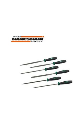 Mannesmann 61010 Profesyonel Saatçi Eğe Seti. 6 Parça