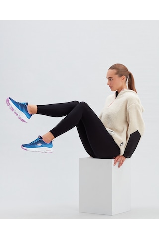 Skechers Arch Fit - Vibrant Step Kadın Lacivert Spor Ayakkabı 149724 Nvmt