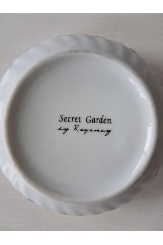 Secret Garden By Regency Antika Bonboniyer Şekerlik Çok Renkli
