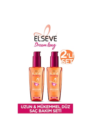Elseve Dream Long Mükemmel Düz Pürüzsüzleştirici Serum 2 x 100 ML