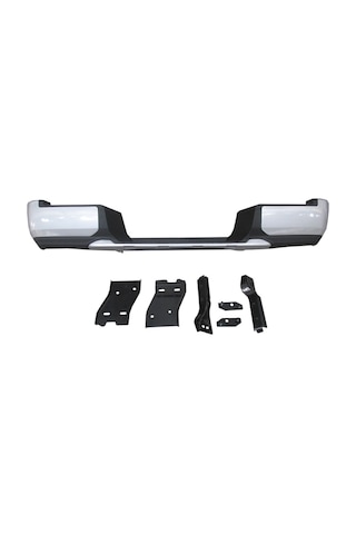 Mıtsubıshı L200 Pıck Up 19/22 Arka Tampon Gri/siyah Renk Bağlantı Braketli Tw