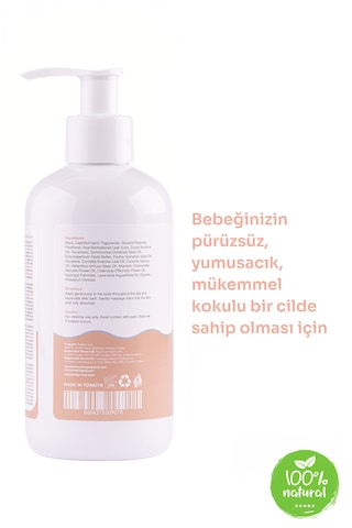 Babyton Bebek Ve Çocuklar İçin Doğal Yüz Ve Vücut Losyonu 250 Ml
