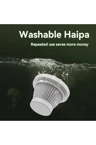 Besthome1 Kablosuz Güçlü Araç Süpürgesi - 29000pa, 120w Motor, Çift Filtreli, Pil Göstergeli Yeşil Model Yeşil Yeşil