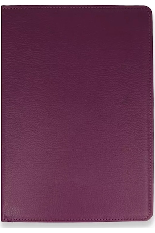 Newface Samsung Galaxy Uyumlu X800 Tab S8 Plus 12.4 Kılıf 360 Tablet Deri Kılıf - Mürdüm