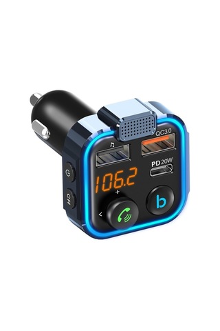 Willowhaven Bt23l Araba Mp3 Çalar Ve Fm Verici - Siyah, 36w Hızlı Şarj Ve Süper Bluetooth Çağrı Etkisi