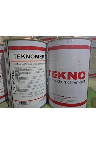 Teknomer 700 Hibrit Polimer Esaslı Su Yalıtım Malzemesi 1.5 KG Teneke Teknomer 700 Hibrit Polimer Esaslı Su Yalıtım Malzemesi 1.5 KG Teneke