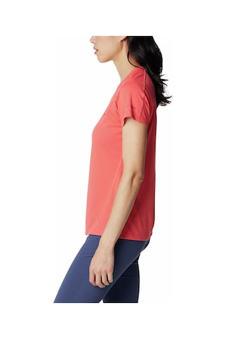 Columbia Zero Rules Kısa Kollu Kadın T-shirt Al6914 Altın - Kırmızı