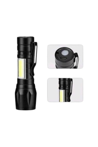 Ceylan Adam Led Lamba El Feneri Küçük Taşınabilir Usb Şarjlı Acil Durum Lambası Çok Renkli