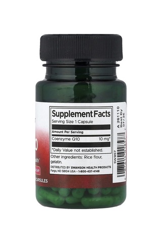 Swanson Vitamins, Coq10, 10 Mg, 100 Capsules
