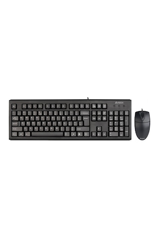 A4-tech Km-72620d Usb Standart Türkçe Q Klavye/mouse Set Lazer
