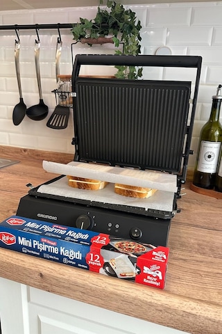 Roll-up Airfry, Tost, Fırın İçin Mini Kesilmiş Pişirme Kağıdı 30x42cm