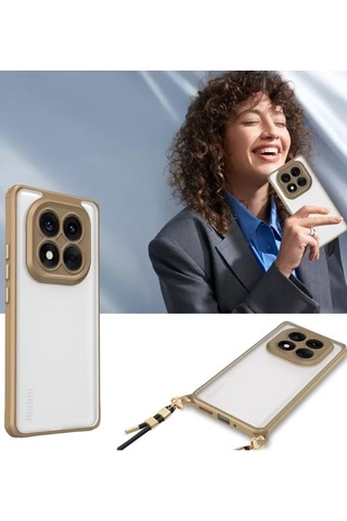 Mey Najmaddin Redmi Note 14 Pro Plus Kılıf Penta Silikon Kılıf - Şeffaf Najmaddin Diğer