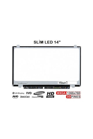 14.0 İnç 30pin Slim Led 1366 768 Hd Lcd Ekran, Panel B140xtn02.9