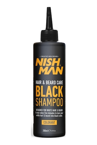 Nishman Siyah Saç Şampuanı 200 ML