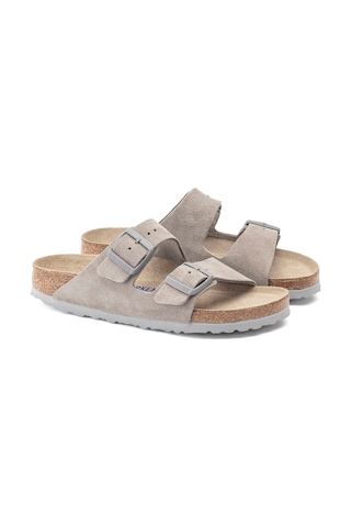 Birkenstock Arizona Soft Footbed Kadın Terlik - Taş Para Taş