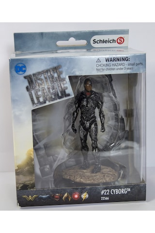 Schleich 22566 Jl Movie: Cyborg Aksiyon Figürü Captain America