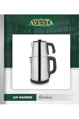 Avesta 2000 W Demlore Çelik Çay Makinesi