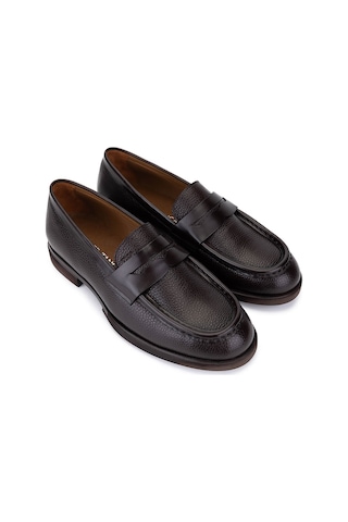 Tamer Tanca Erkek Hakiki Deri Kahverengi Loafer Ayakkabı 537 3819 Erk Ayk Sk25-26 Kahve Dr/gyk Kahverengi