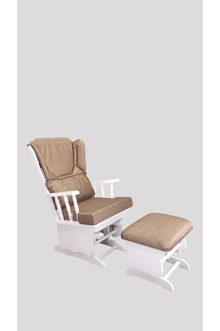 Vavonni Sallanan Sandalye Sallan Koltuk Emzirme Koltuğu Beyaz Iskelet