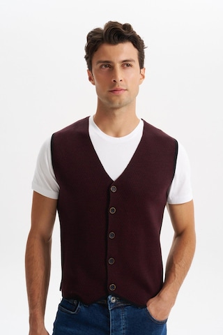 AR-MA Arma Erkek Slim Fit Örme Likralı Pike Triko Yelek Kısa Kollu, %90 Akrilik %10 Wool K0yyo0858 Siyah - Antrasit
