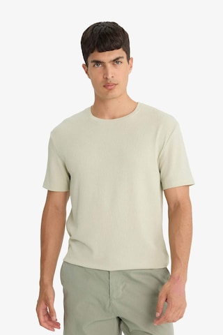 Defacto Regular Fit Bisiklet Yaka Kısa Kollu Tişört F8480ax25aubg796 Bej