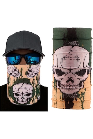 Motorcu Boyunluk Baf Buff Bandana 25x48 Cm Model 5