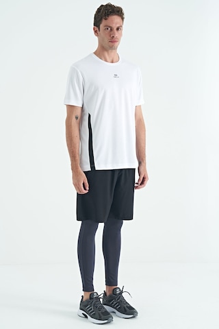 Tommy Life Antrasit Logo Baskılı Yüksel Bel Slim Fit Aktif Spor Erkek Tayt - 84989 Antrasit