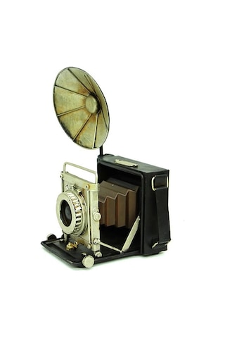Dekoratif Metal Fotoğraf Makinesi