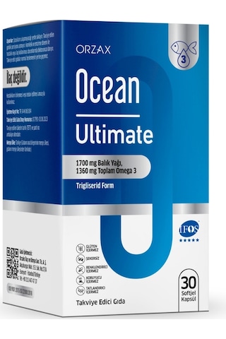 Ocean Ultimate 1700 Mg 30 Kapsül